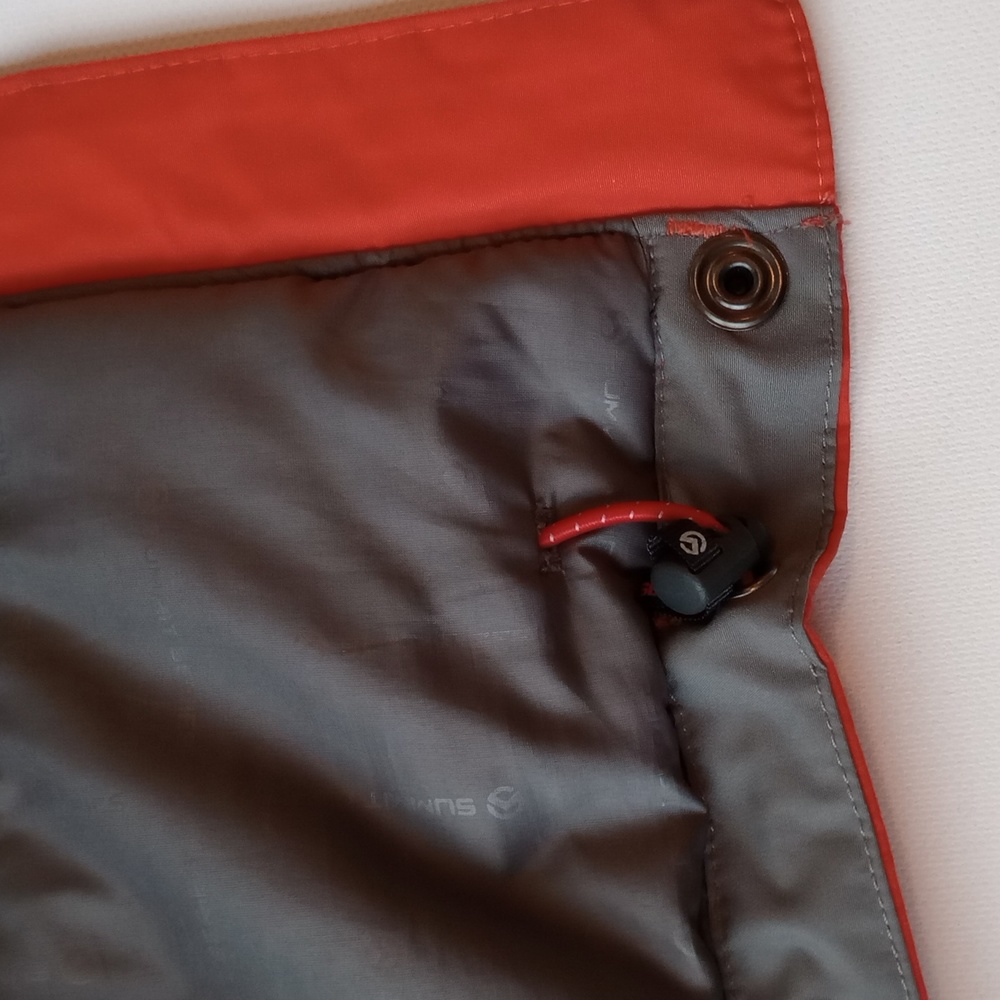 The North Face Summit Series HYVENT Alpha PRIMALOFT Hooded Orange Jacket Large - Picture 14 of 17